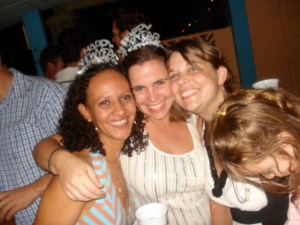 ringing in the New Year with friends